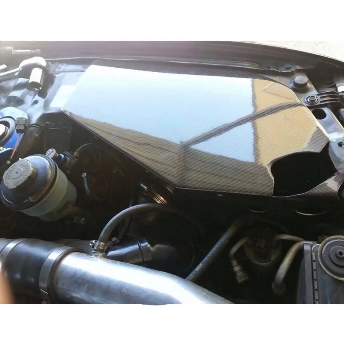 Carbon Fiber Air Box Air Filter Cover For Nissan Skyline R32 R33 R34 Gts-T Stagea 1