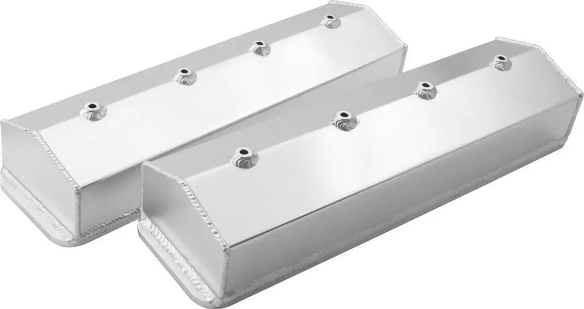 Valve Covers Sbc Fab Alum Centerbolt 1