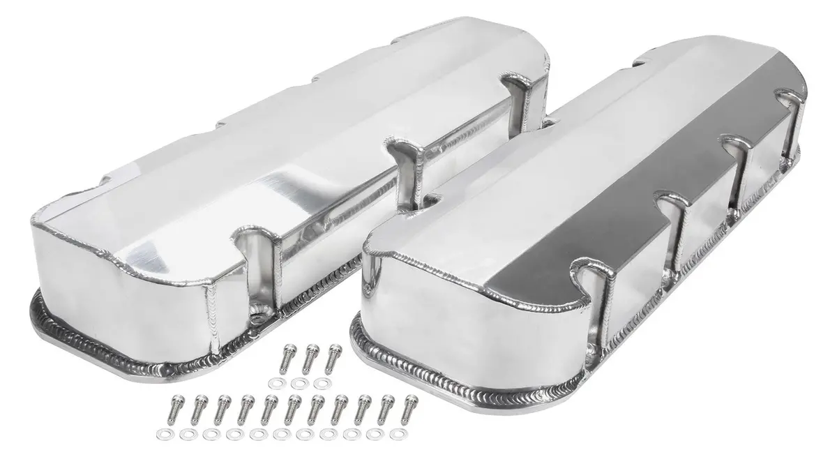 Valve Covers Bbc Fab Aluminum W/O Holes 1