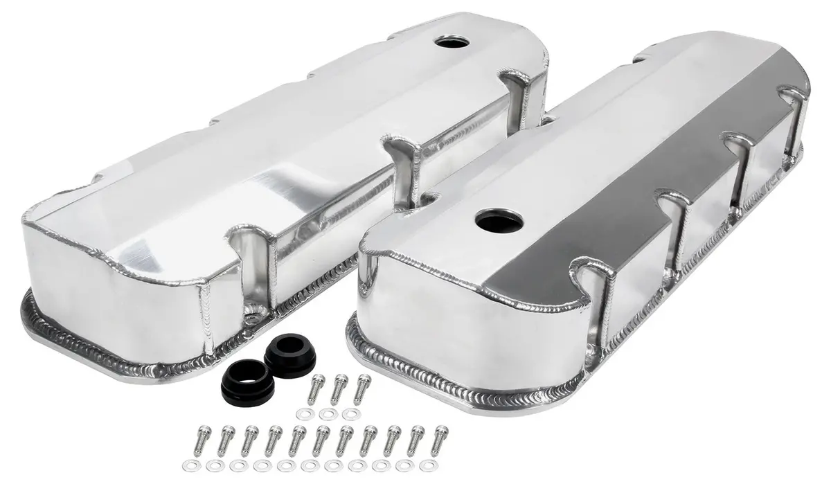 Valve Covers Bbc Fab Aluminum W/ Holes 1