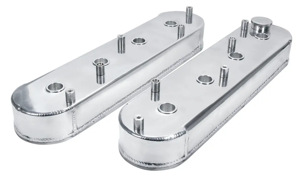 Valve Covers Ls Fab Aluminum W/ Coil Mount 1