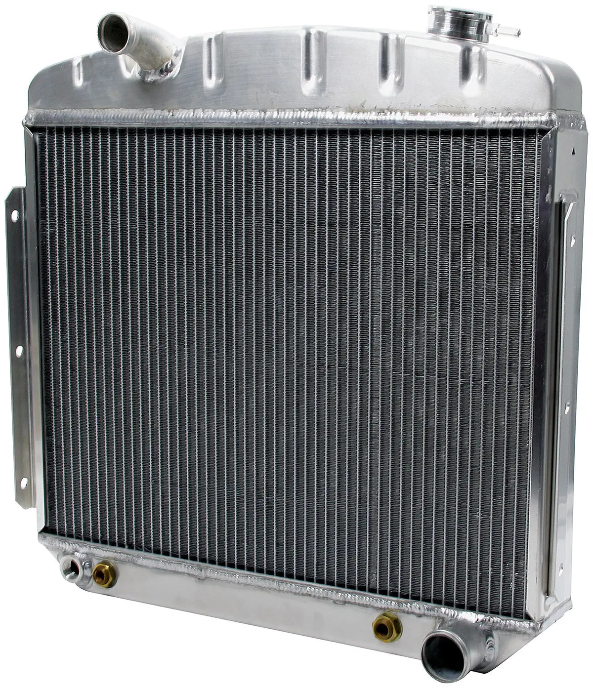 Radiator 1957 Chevy 6Cyl W/ Trans Cooler 1