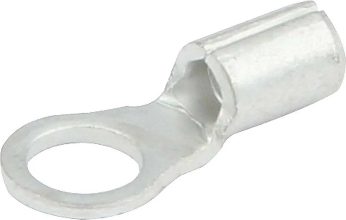 Ring Terminal #6 Hole Non-Insulated 22-18 20Pk 1