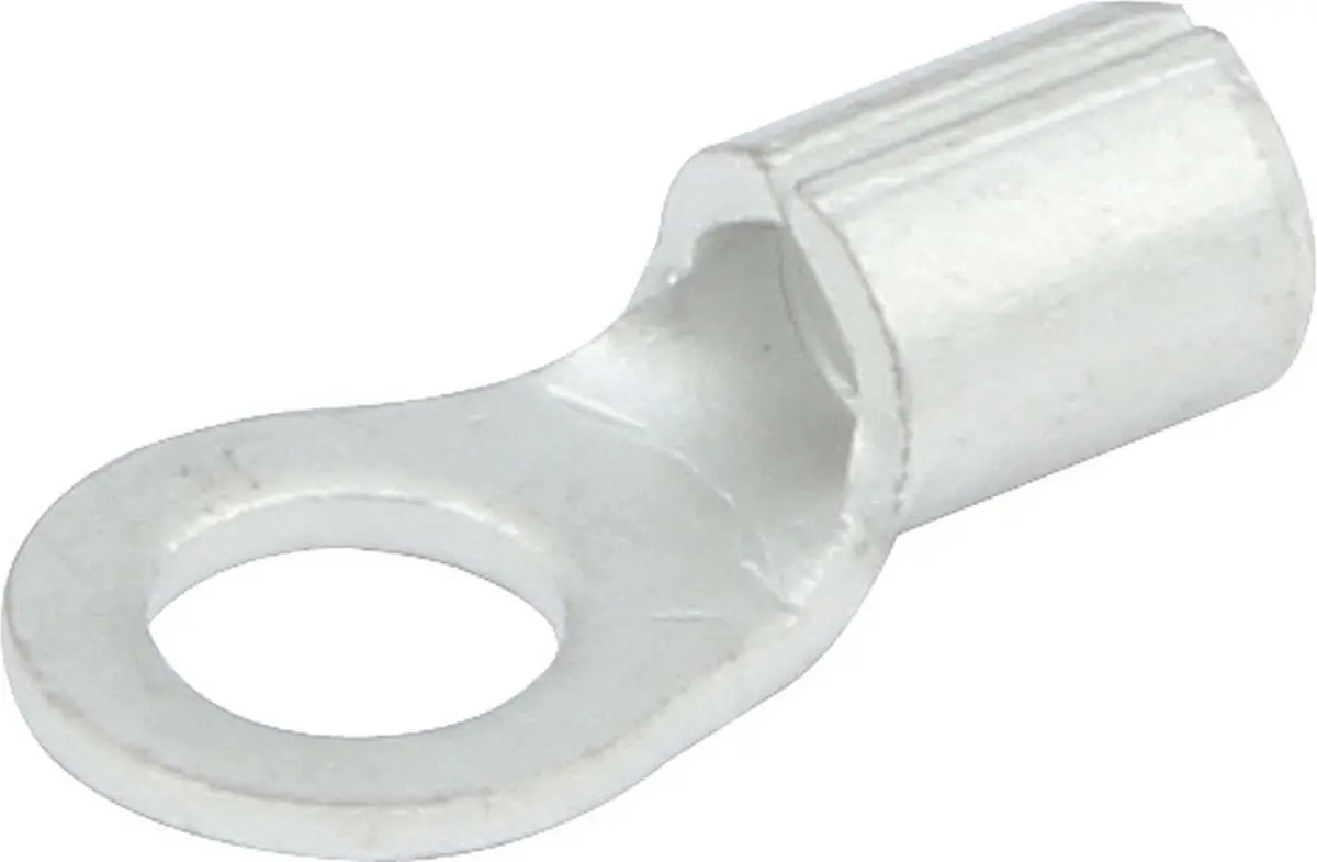 Ring Terminal #6 Hole Non-Insulated 16-14 20Pk 1