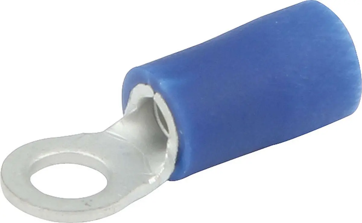 Ring Terminal #6 Hole Insulated 16-14 20Pk 1