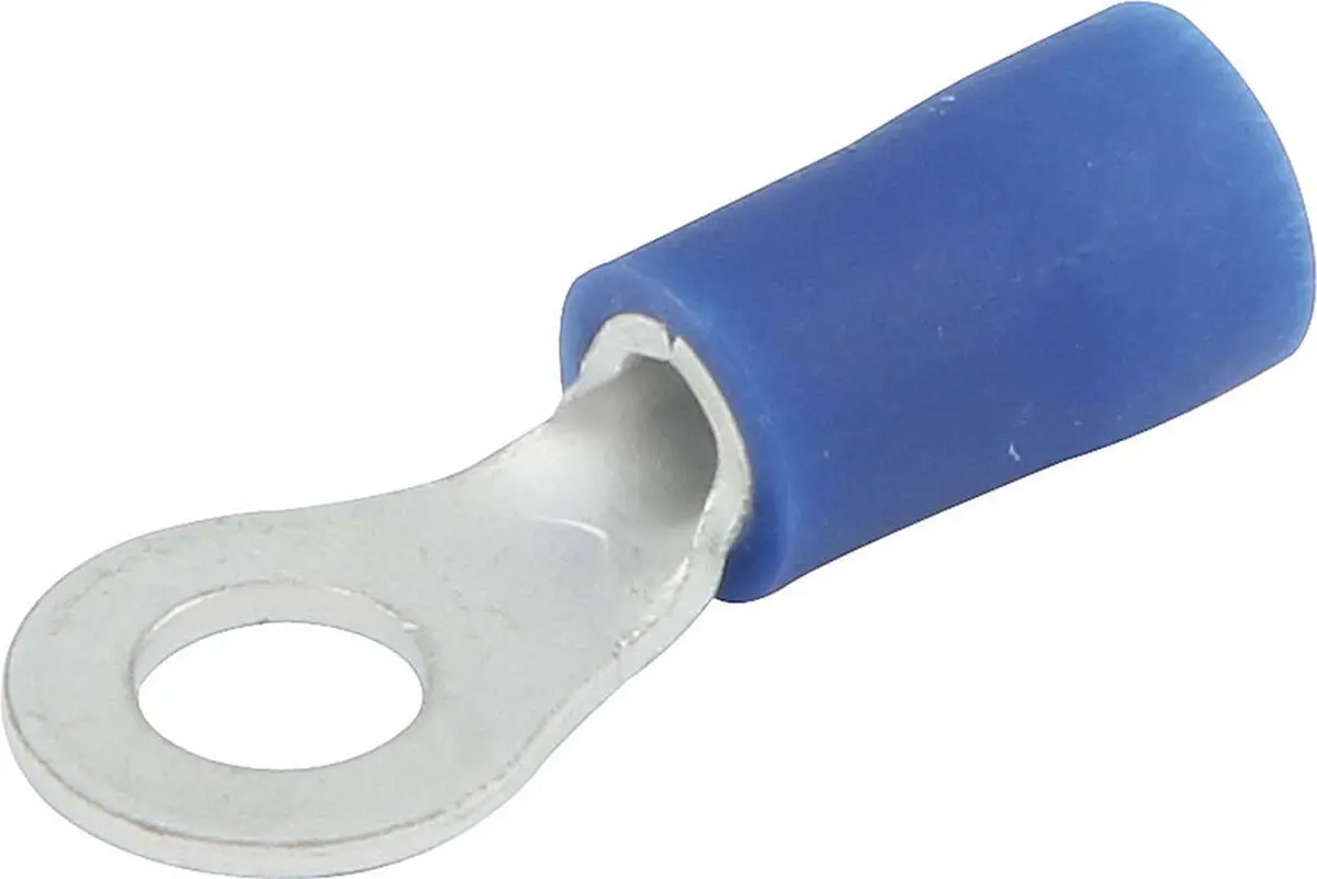 Ring Terminal #8 Hole Insulated 16-14 20Pk 1