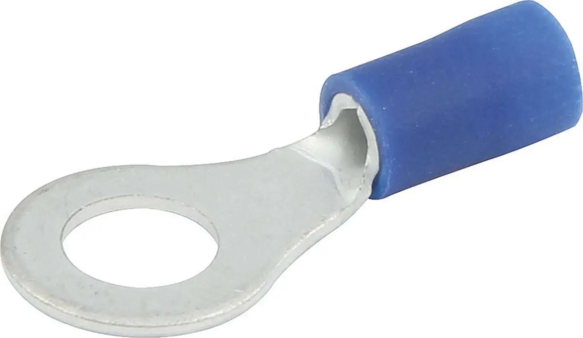 Ring Terminal 1/4In Hole Insulated 16-14 20Pk 1