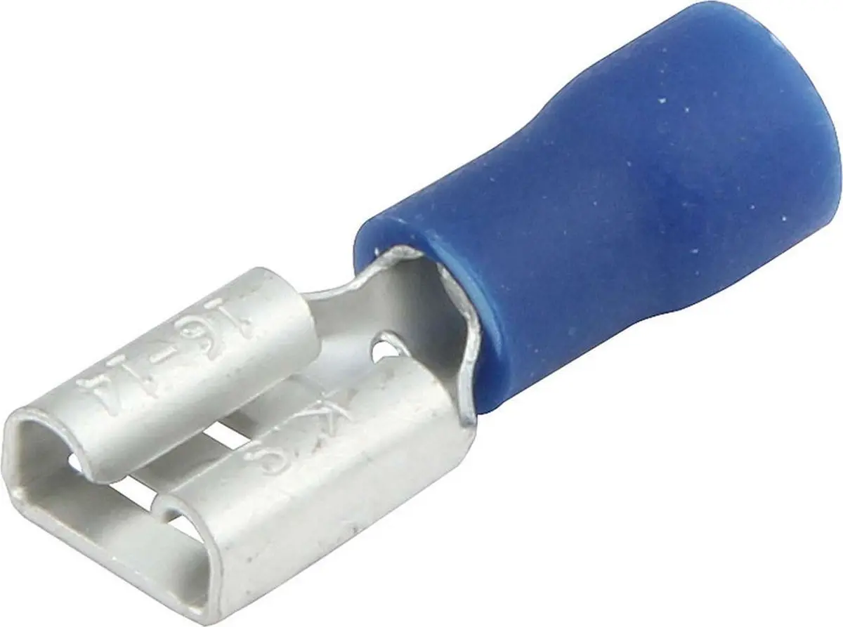 Blade Terminal Female Insulated 16-14 20Pk 1