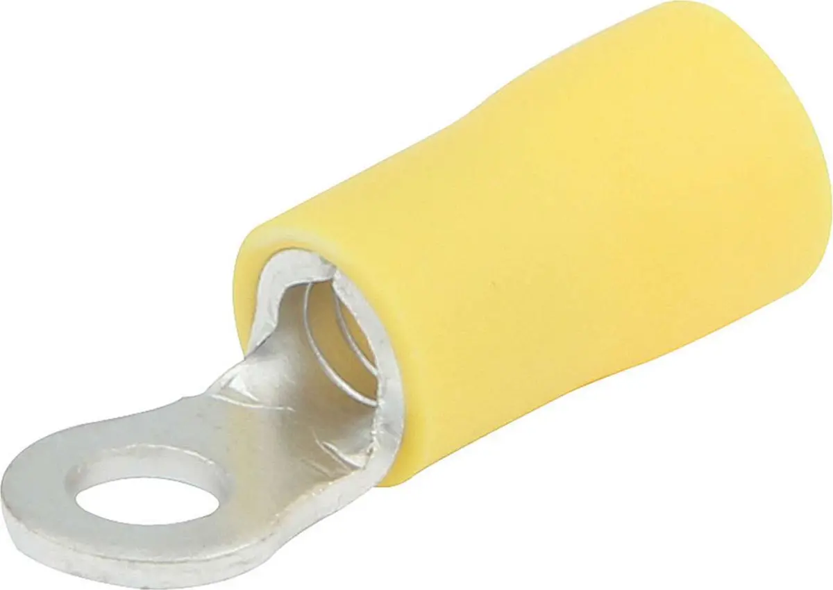 Ring Terminal #6 Hole Insulated 12-10 20Pk 1