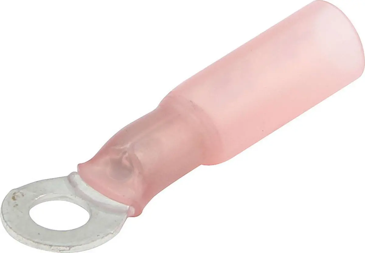 Ring Terminal #8 Hole Heat Shrink 22-18 10Pk 1
