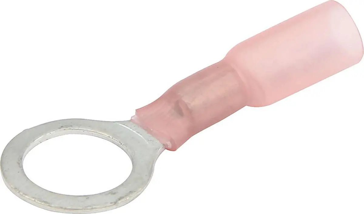 Ring Terminal 3/8In Hole Heat Shrink 22-18 10Pk 1