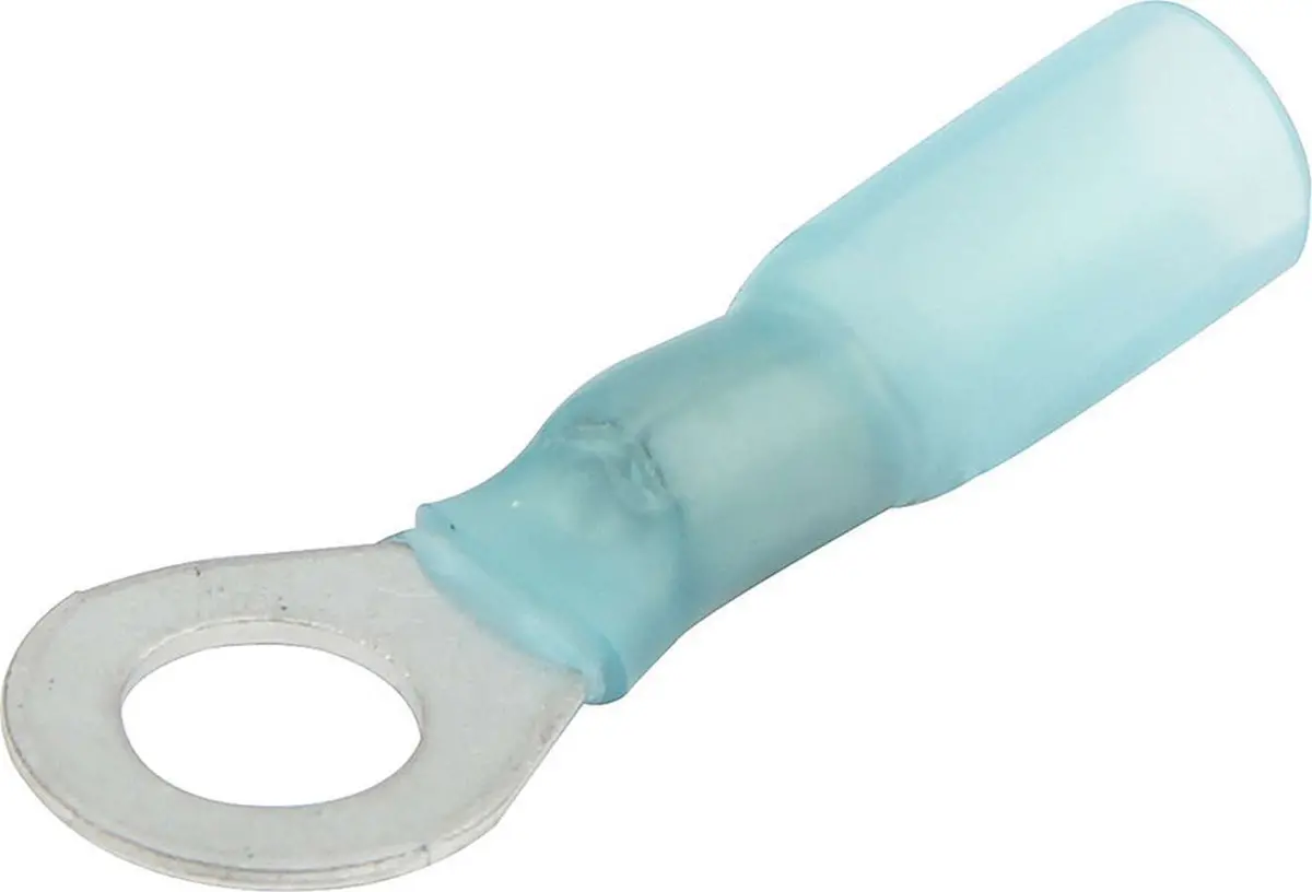 Ring Terminal 1/4In Hole Heat Shrink 16-14 10Pk 1