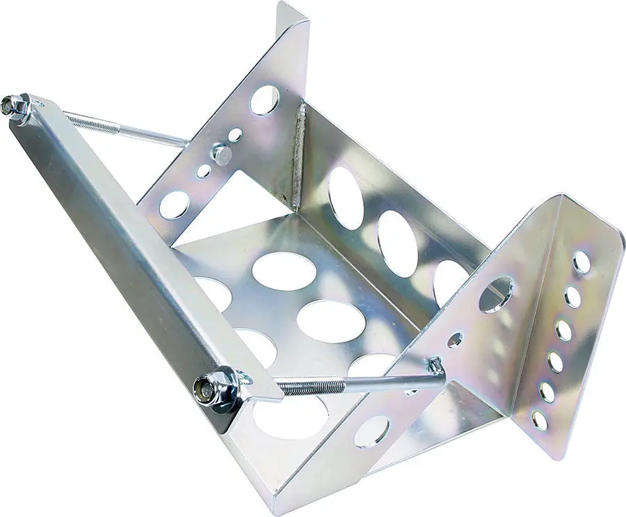 Battery Box Bolt-On Clear Zinc 1