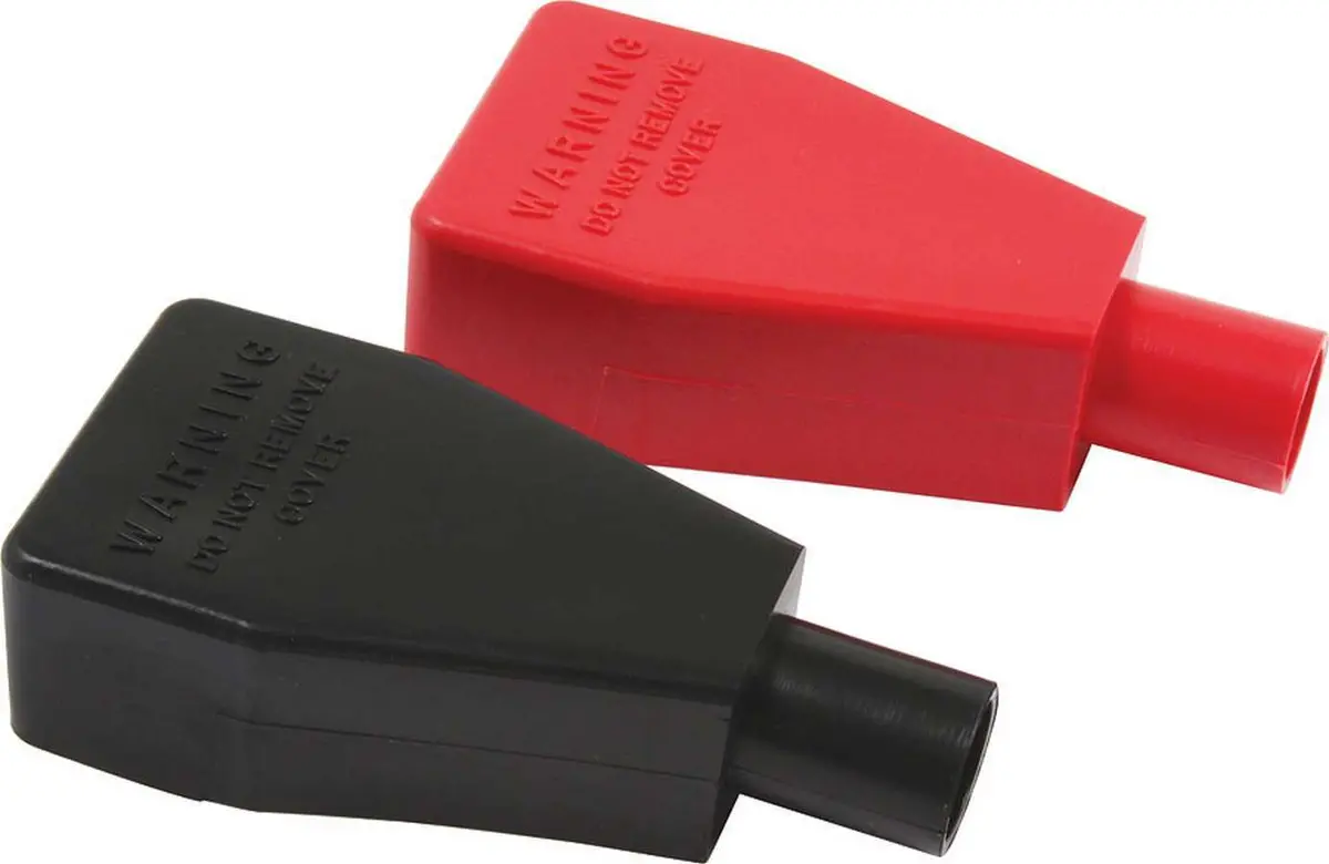 Battery Terminal Covers Red/Black 1Pr 1