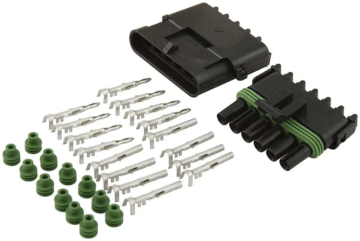 6-Wire Weather Pack Connector Kit 1