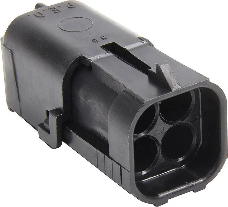 4 Pin Weather Pack Square Shroud Housing 1