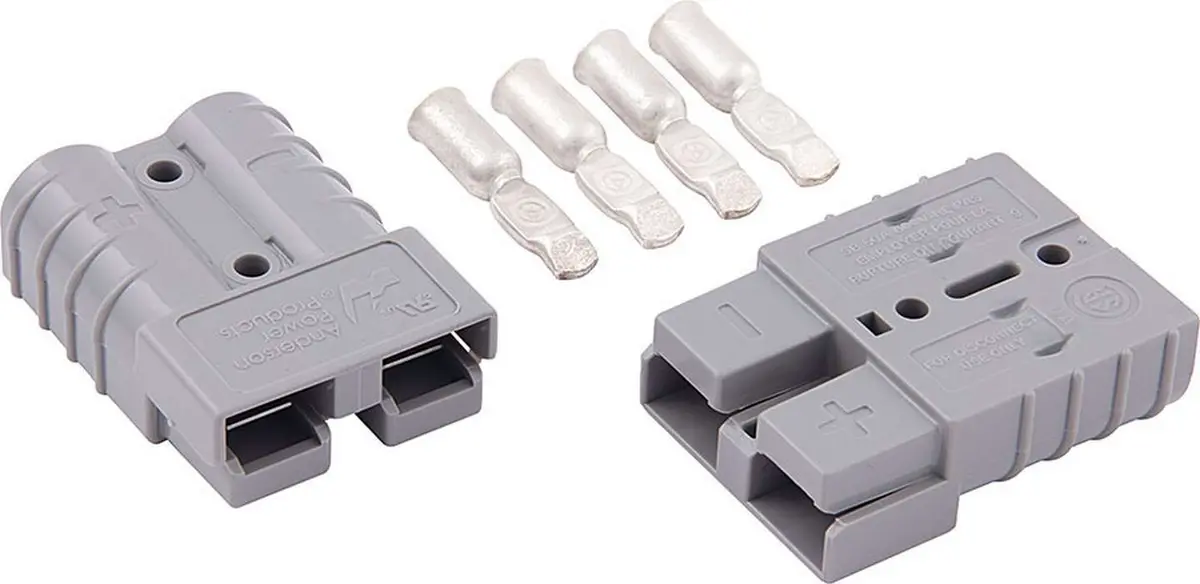 Battery Quick Disconnect 50 Amp Gray 1Pr 1