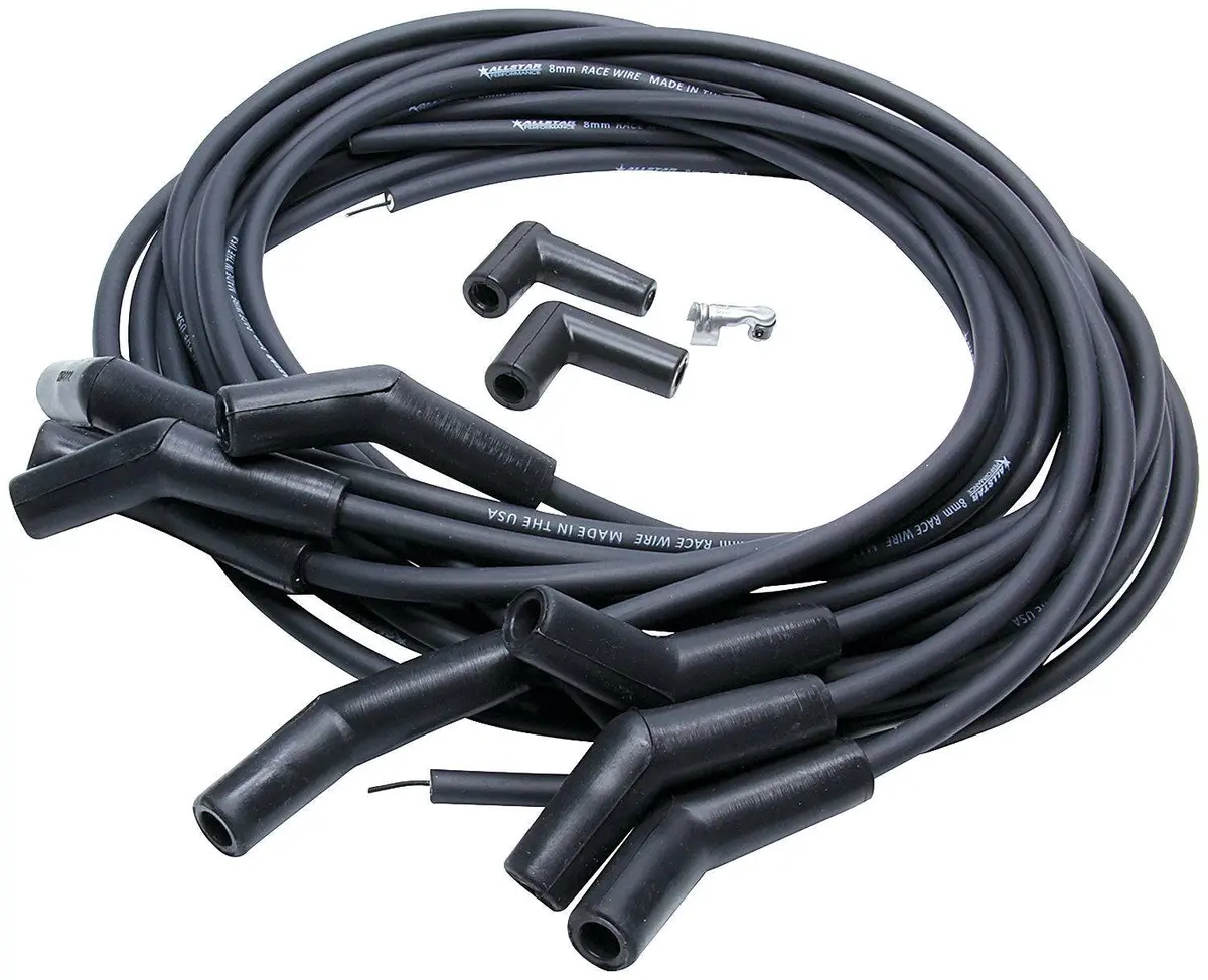 Allstar Universal Spark Plug Wire Set 8Mm 135 Deg Hei 1