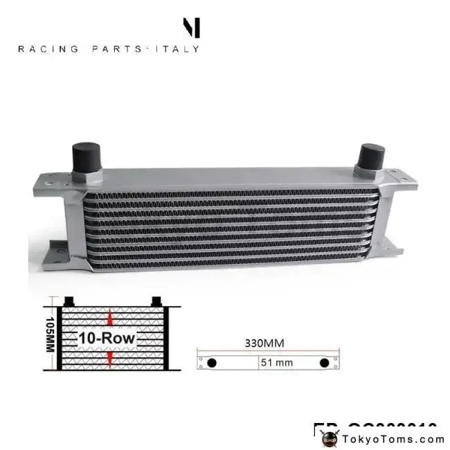 Hotsale: British Type 10-Row Engine Oil Cooler / An8 Have In Stock! Tk-Oc000010 1