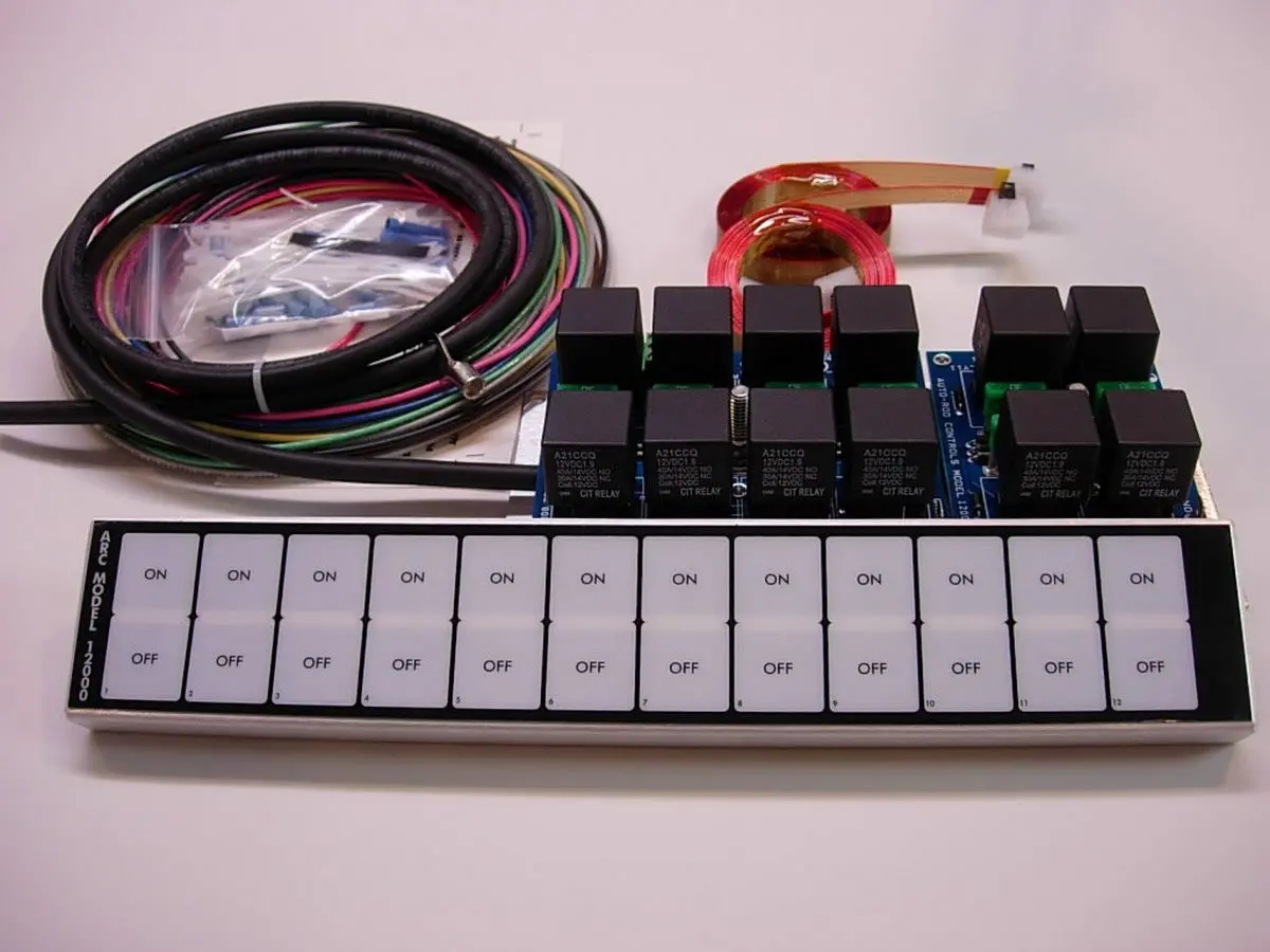 Arc In-Dash Switch Panel Control Module (12 Switches) 1