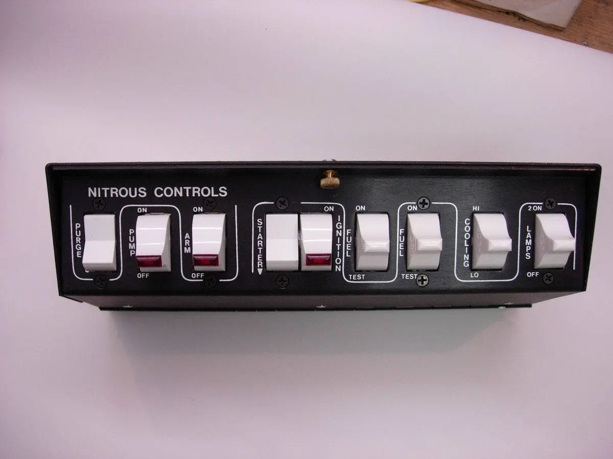 Arc Overhead Switch Panel Pro Stock Nitrous Control System 1