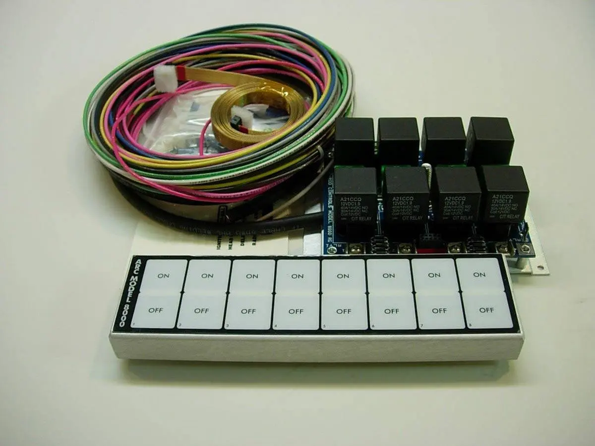 Arc In-Dash Switch Panel Control Module (8 Switches) 1