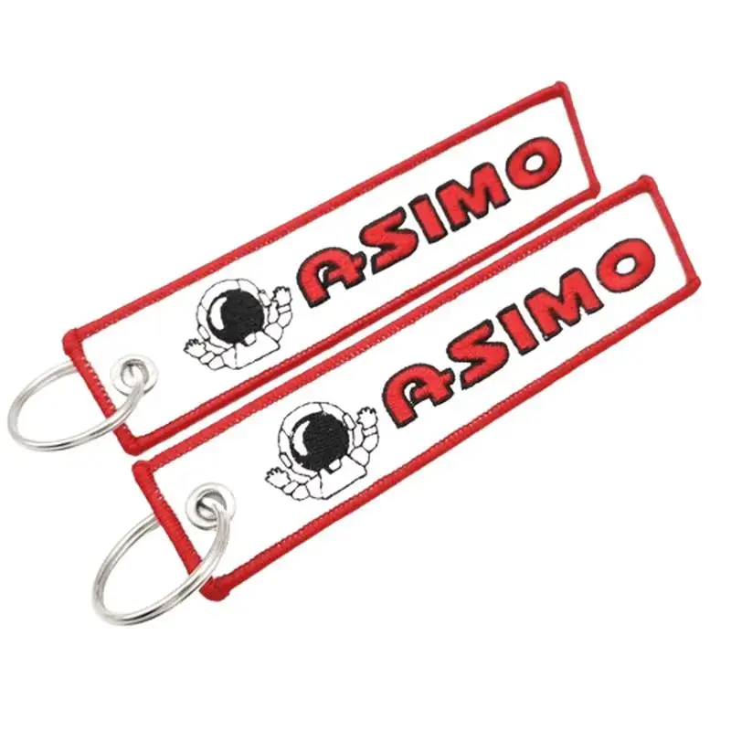 Asimo White Keychain 1