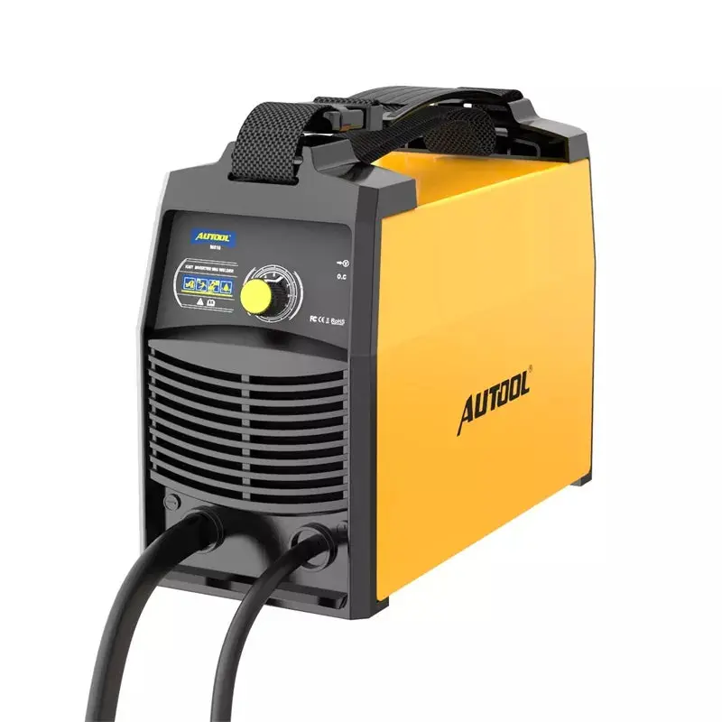 Autool M518 No Gas Mig Welder, Gasless Igbt Inverter Automatic Feed Flux Core Wire Welding Machine 110V 1