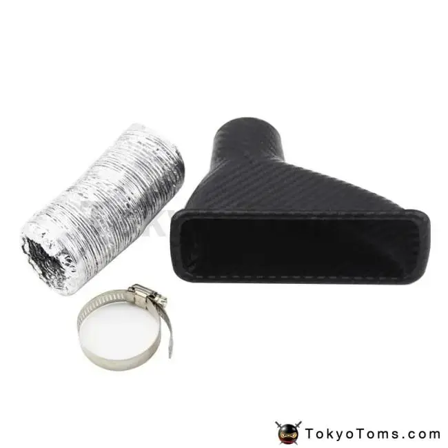 Abs Carbon Fiber Car Turbo Air Intake Pipe Turbine Inlet Pipe Air Funnel 1