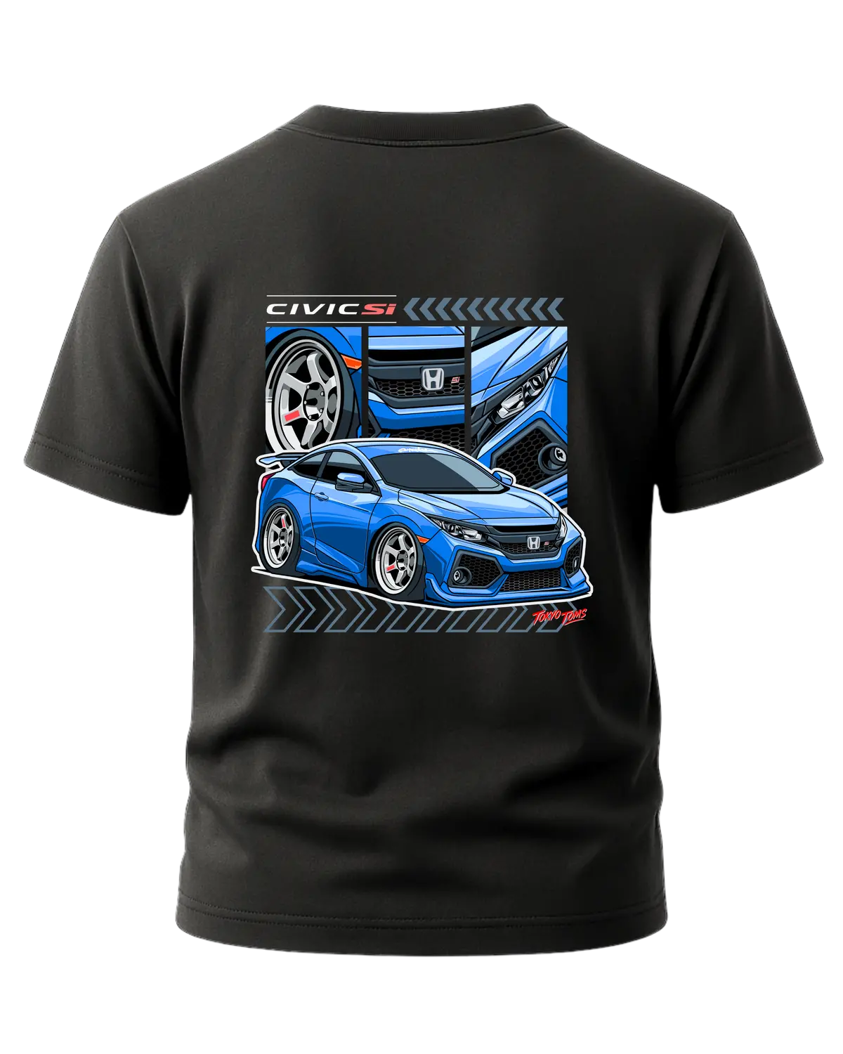 Chibi Civic Si T-Shirt 1