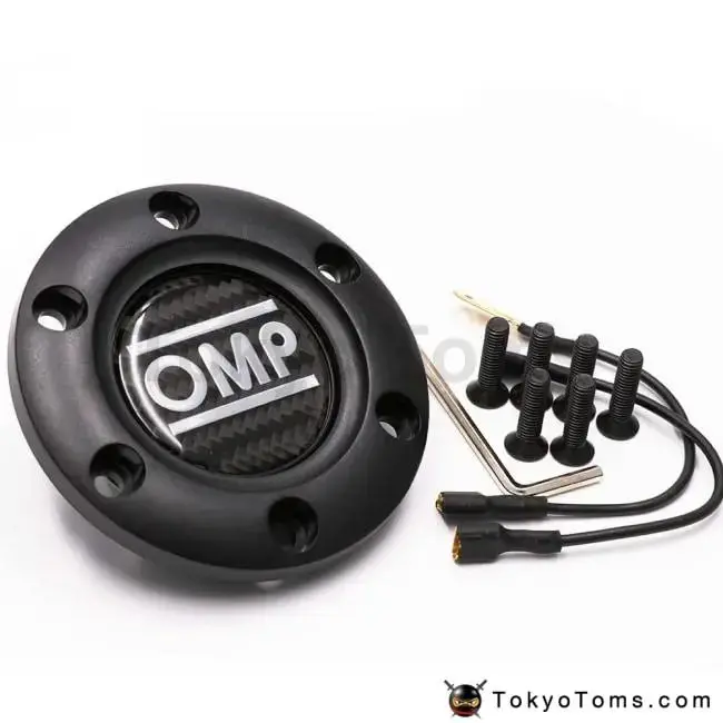 Aftermarket Carbon Fiber Horn Button + Cover 1