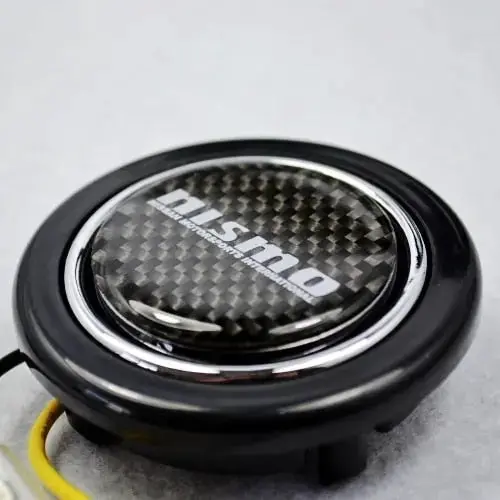 Aftermarket Fit Nissan Carbon Fiber Horn Button 1