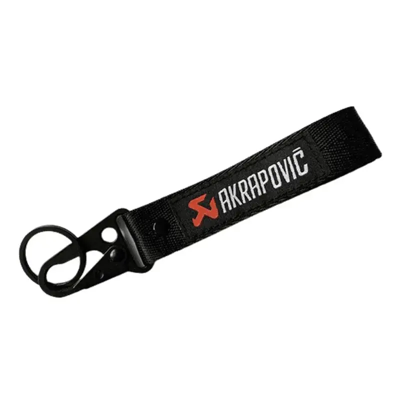 Akrapovic Tow Hook Clasp Keychain 1