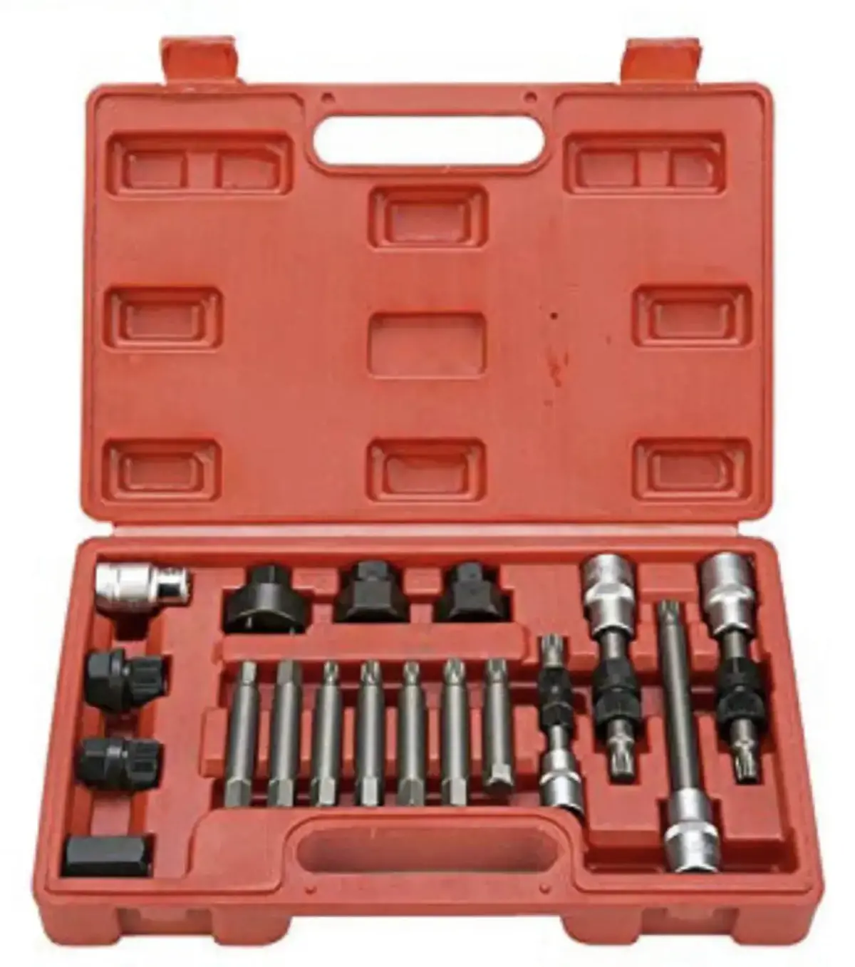 Alternator Free Wheel Pulley Removal Tool Set 18 Pieces 1