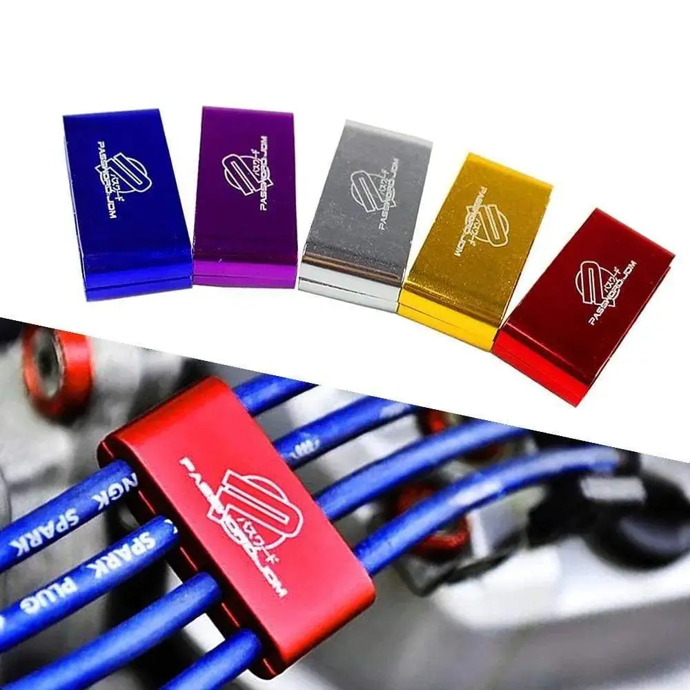 Aluminium Alloy Spark Plug Electrical Wire Clamp 1