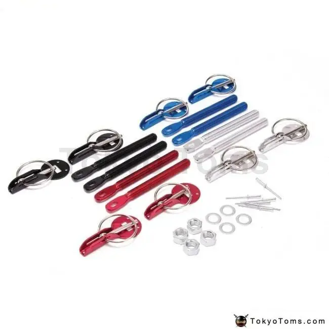 Aluminium Bonnet Pin Kit 1