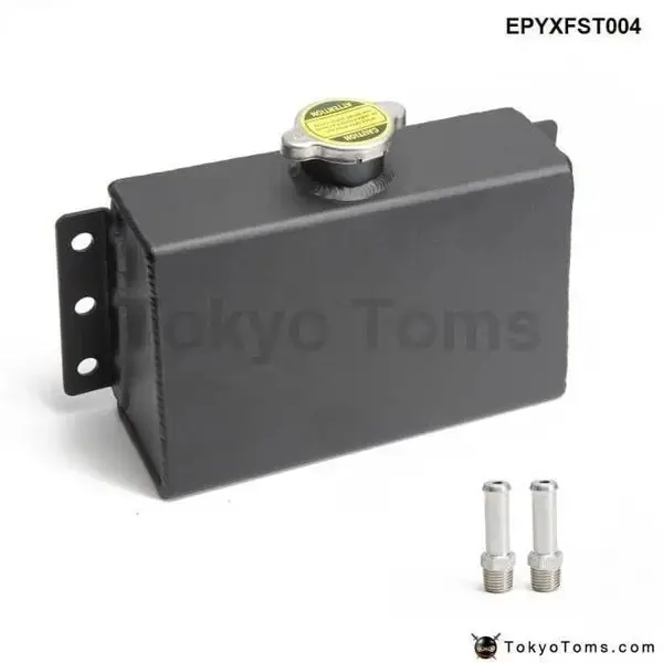 Aluminum Coolant Expansion Fill Fuel Tank For Honda Civic 240Sx,Wrx Epyxfst004 1