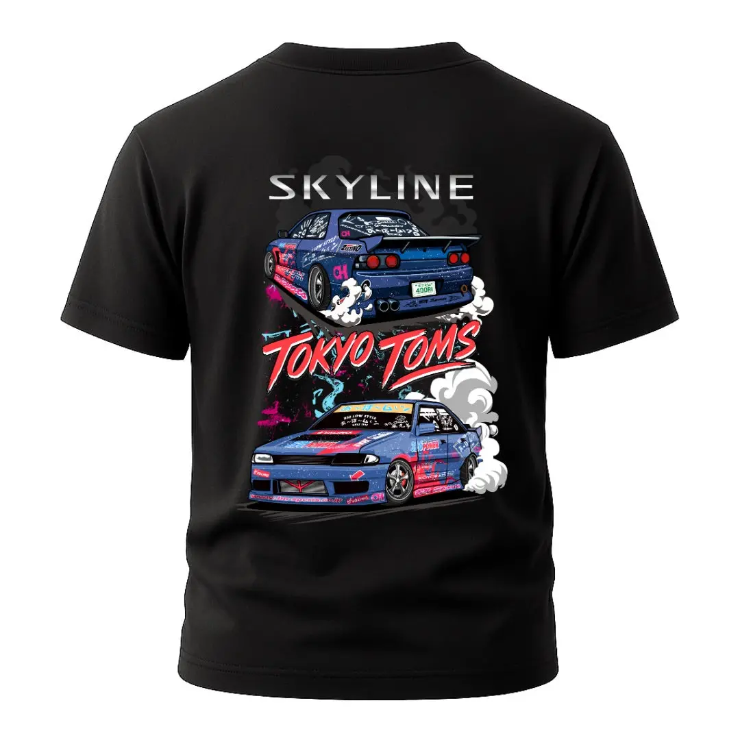 Abomoon Drift Team R32 Skyline T-Shirt 1