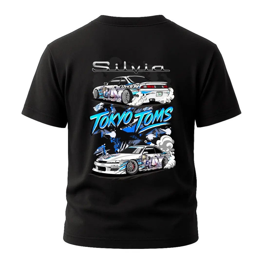 Silvia S14 Itasha Drift T-Shirt 1