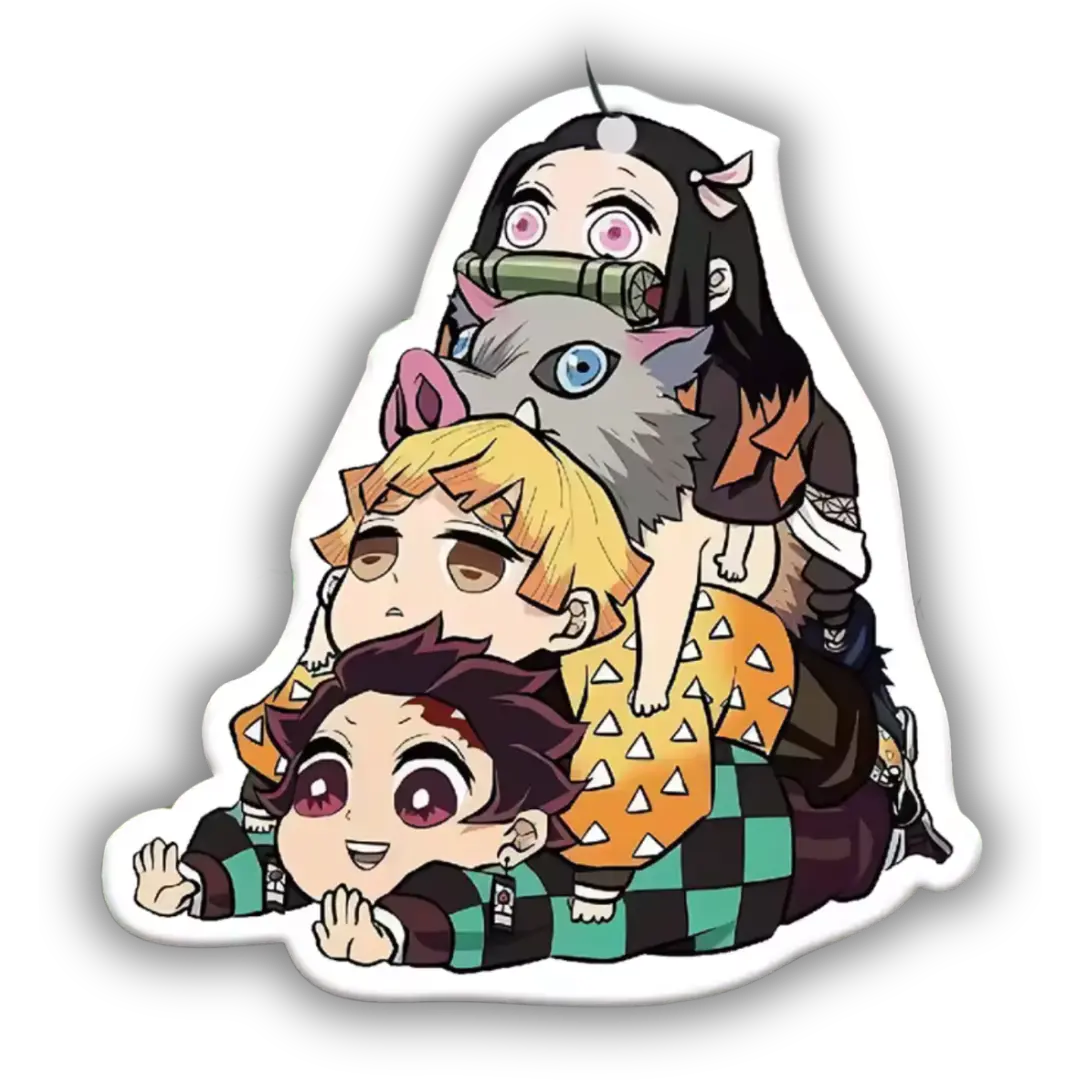 Anime Squad Stack Air Freshener 1