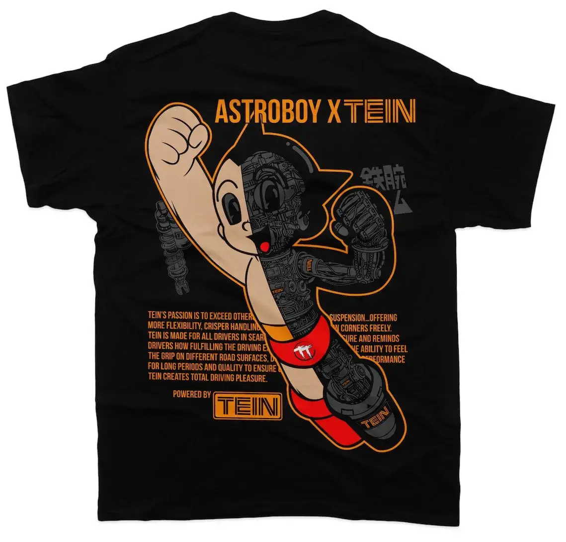 Astroboy T-Shirt - Orange Unisex T-Shirt - Car Enthusiasts Drifting Drag Jdm 1