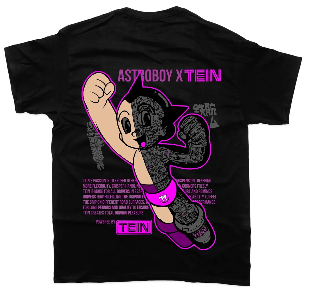 Astroboy T-Shirt - Purple Unisex  - Car Enthusiasts Drifting Drag Jdm 1