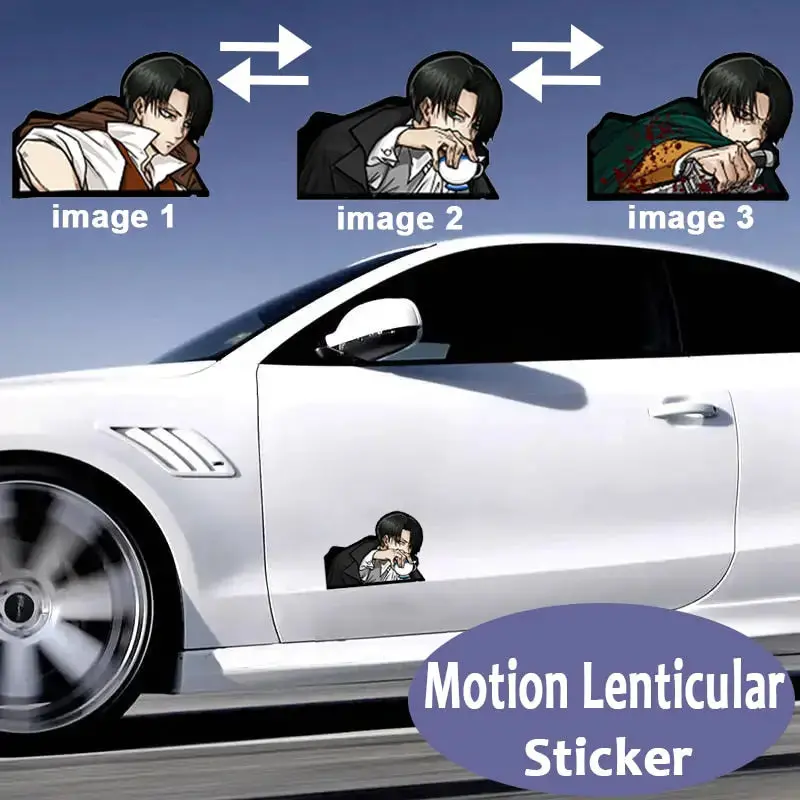 Attack On Titan Levi Anime Motion Stickers 1