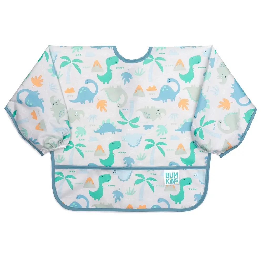 Bumkins Waterproof Sleeved Bib Various Styles 1