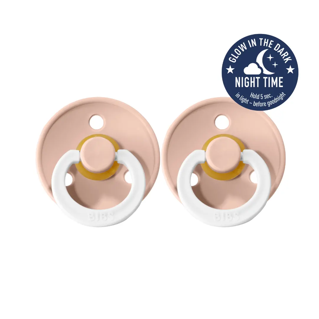 Bibs Pacifier Colour Size 2 - 2 Pack 1