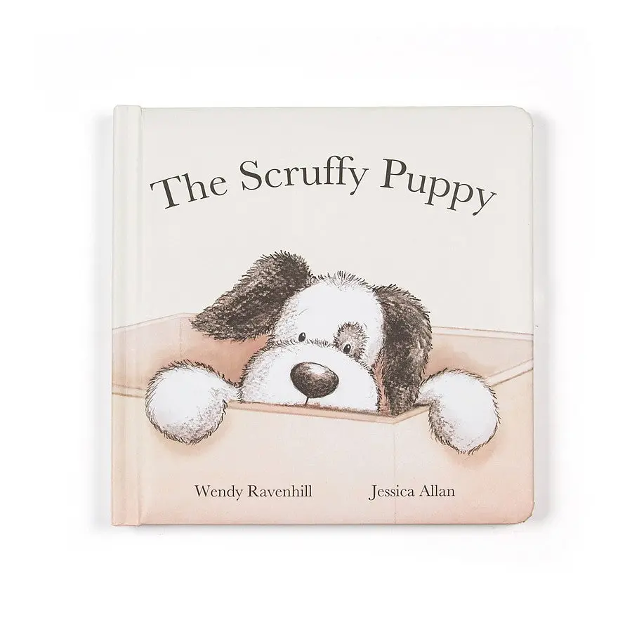 Scuffy Puppy Book (Bashful Black & Cream Puppy) 1