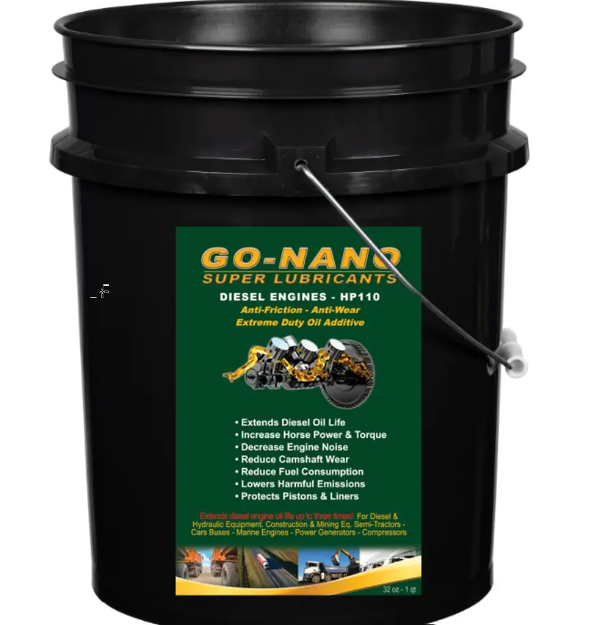 5. Go-Nano Diesel Engine Oil Top-Up - Five Gallons Pail Or 20 Quart Bottles - Treats 160 Gallons Of Engine Oil 1
