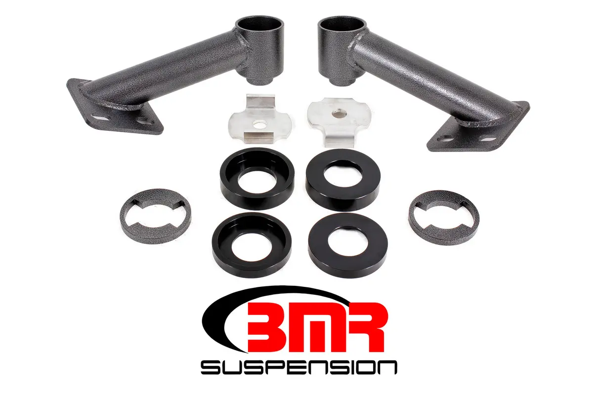 Bmr Suspension Cb005h Cradle Bushing Lockout Kit – 2015–2023 Ford Mustang – Black Hammertone Finish 1