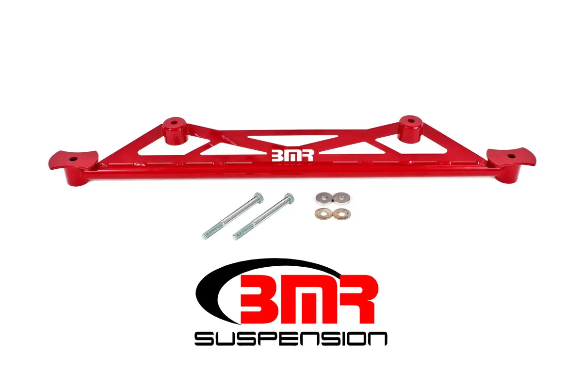 Bmr Suspension Cb009r Cradle Brace – 2016–2018 Chevrolet Camaro – Red Powder Coat 1