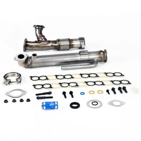 Bulletproof Egr Undelete Kit, Ford 6.0L Diesel, Round Egr Cooler 1